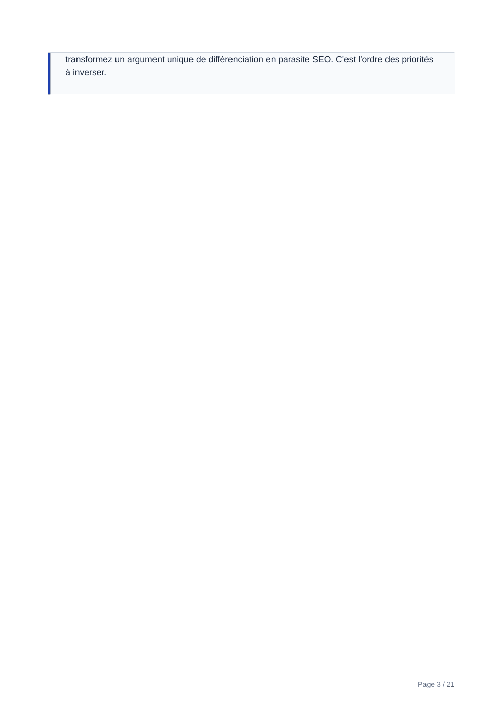 Rapport d'audit Aurentia — page 3