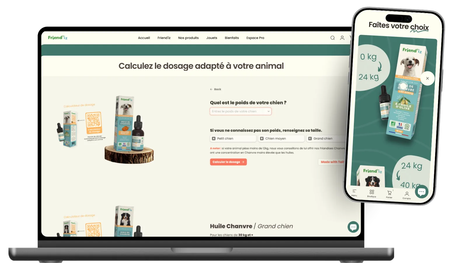 Sur-mesure Shopify — code custom et design unique